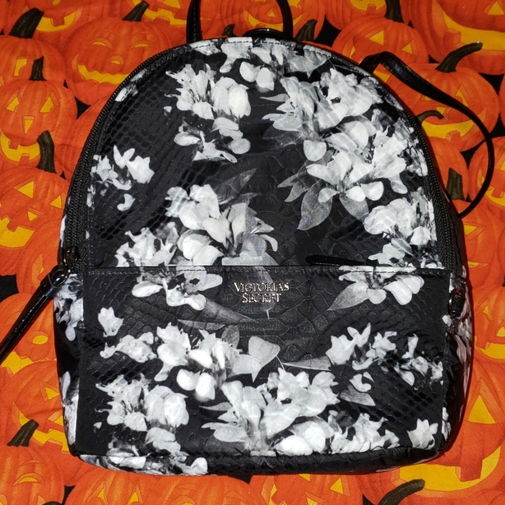 Victoria secret mini backpack. Floral print.